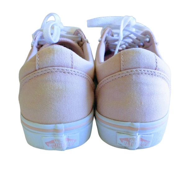 Vans Old Skool Pale Pink Women's Shoes - Picture 10 of 12